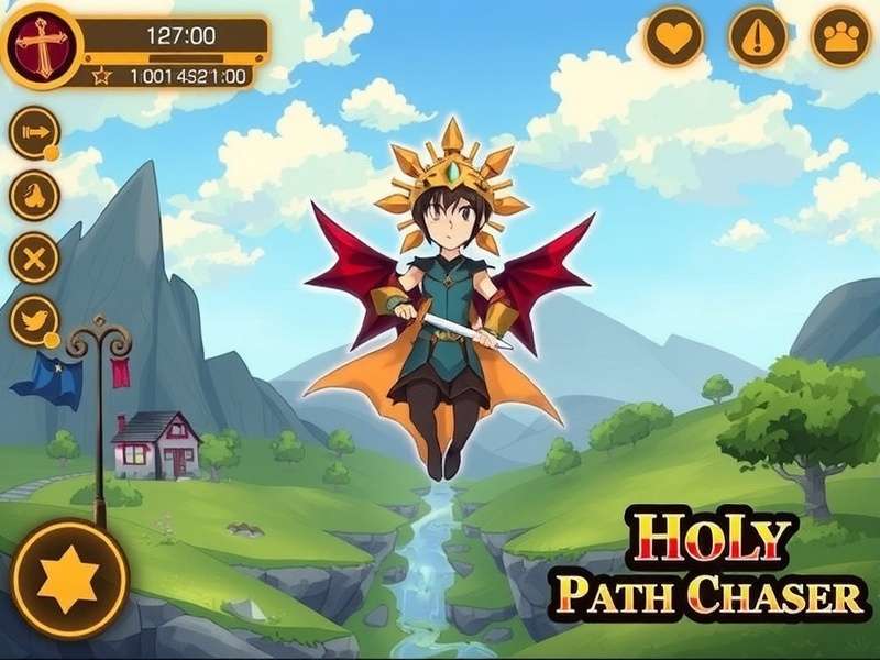 Holy Path Chaser Game Screenshot
